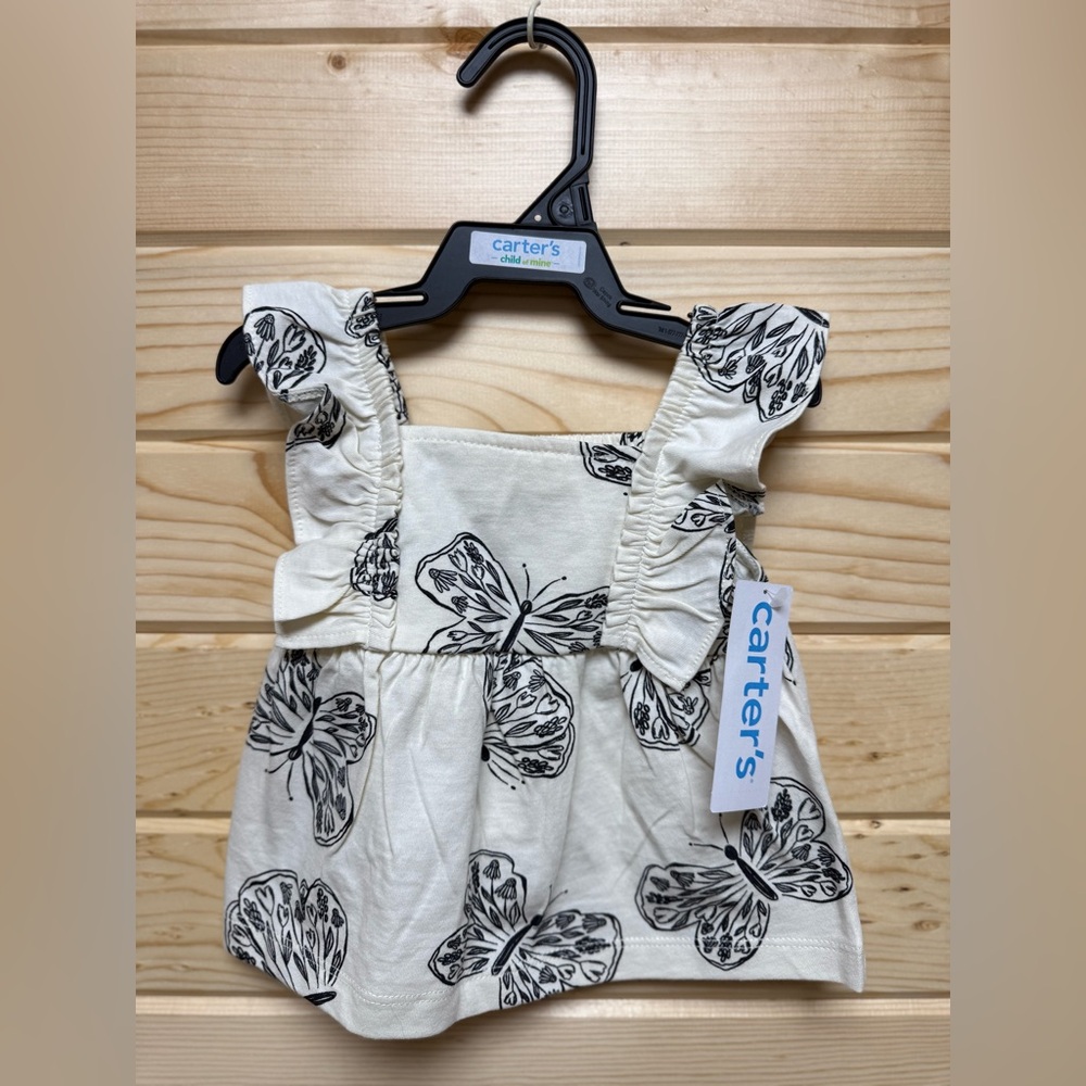 Carter's Butterfly Tank Dress 6m